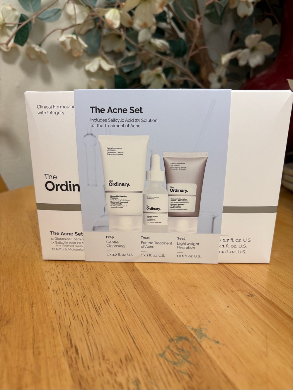 The Ordinary ~ The Acne Set w/Salicylic Acid, standard size, BNIB, 3step Regimen